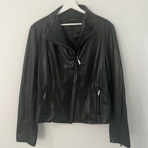 White House Leather Jacket Size L